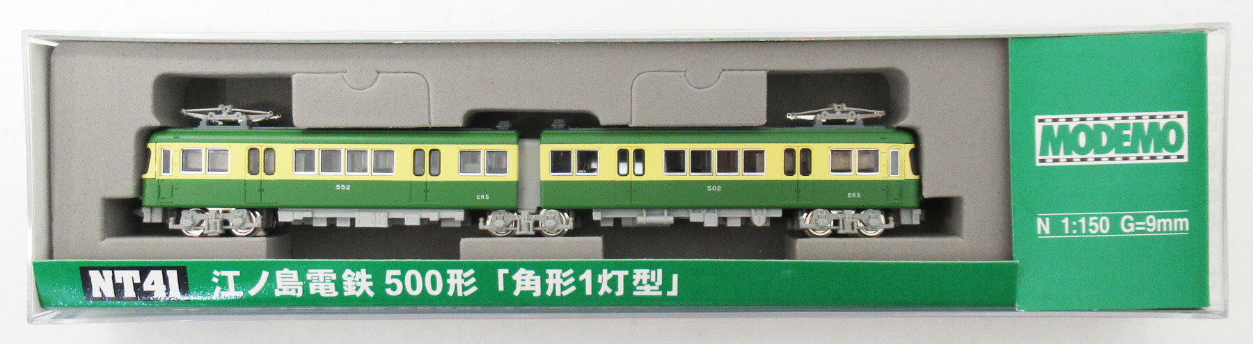 【中古】Nゲージ MODEMO(モデモ) NT41 江ノ島電鉄500形「角型1灯型」 【A】