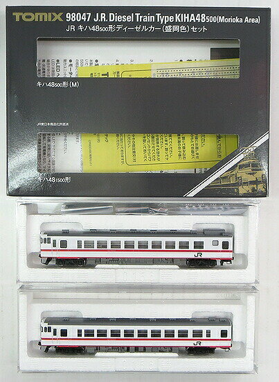 【中古】Nゲージ TOMIX(トミックス) 98047 JR キハ48-500形 ディーゼルカー (盛岡色) 2両セット 【A】のサムネイル