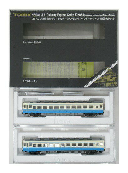 特価箱なし TOMIX 98045 JRキハ58系 JR四国色 2両T車