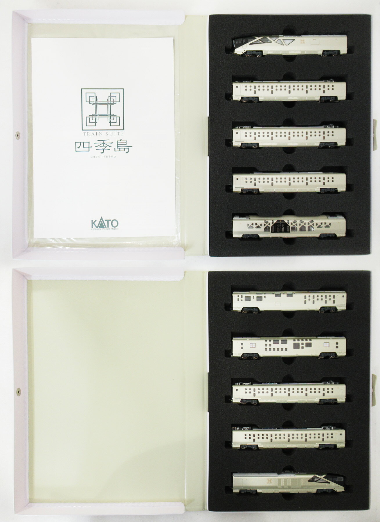 KATO SHIKI-SHIMA Nゲージ 10-1447 未使用品 Yahoo!オークション - KATO 10-1447 E001形 四季島 10両セット Nゲージ