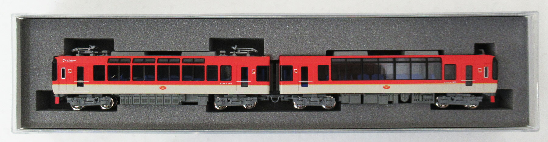 【中古】Nゲージ KATO(カトー) 10-1471 叡山電鉄 900系 ＜きらら＞ (メープルレッド) 2018年ロット 【A´】 ※インサート紙傷み