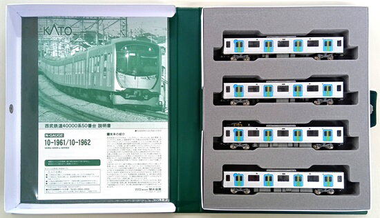 【中古】Nゲージ KATO(カトー) 10-1962 西武鉄道40000系50番台 4両増結セット 【A´】 スリープ軽い傷み