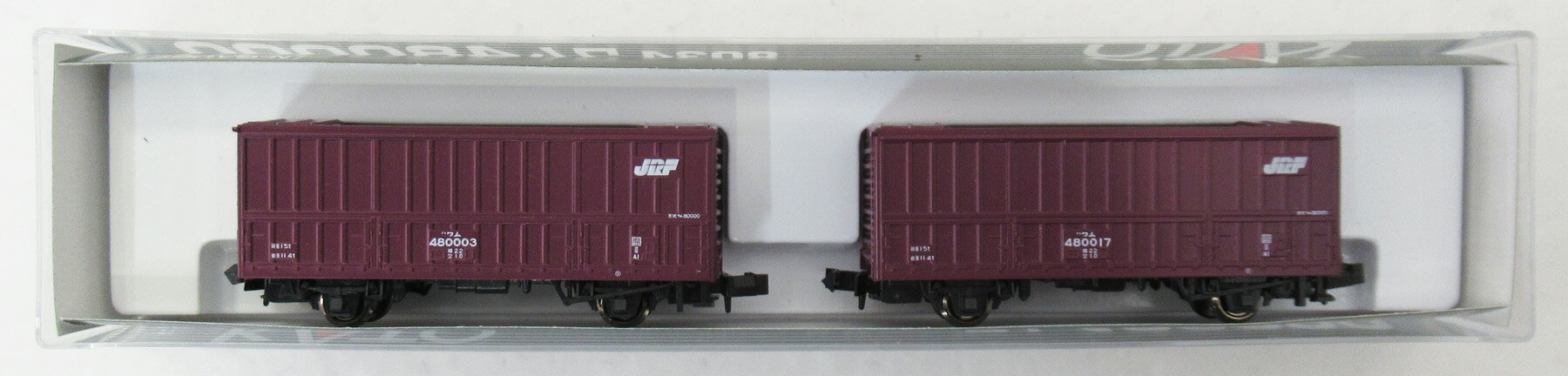 樂天商城 - 【中古】Nゲージ KATO(カトー) 8034 ワム480000 チップ輸送車 2両セット 2008年ロット 【A】