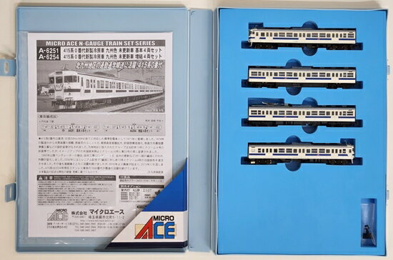 【中古】Nゲージ マイクロエース A6251 415系0番代新製冷房車 九州色未更新車 基本4両セット 【A】