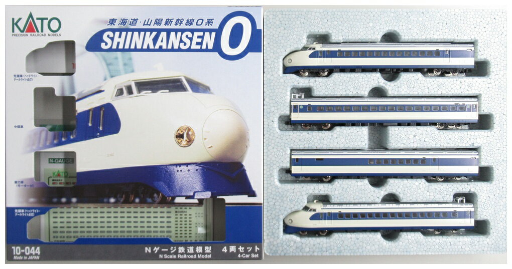 樂天商城 - 【中古】Nゲージ KATO(カトー) 10-044 (SHINKANSEN-0) 4両セット 【A´】 外箱傷み
