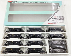 【中古】Nゲージ 河合商会 KP-263 ホキ10000 秩父セメント 追加10両セット 【A´】 外箱傷み 中敷変色