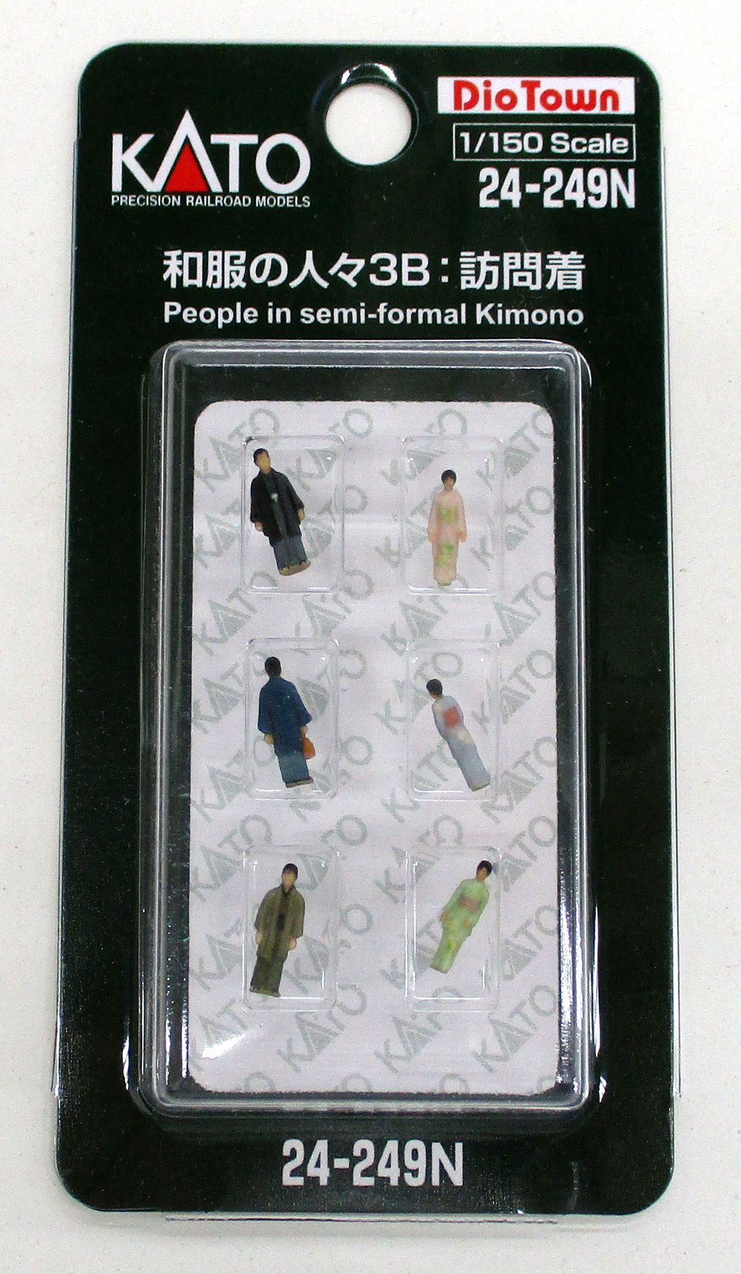 【中古】Nゲージ KATO(カトー) 24-249N 和服の人々3B：訪問着 【A】