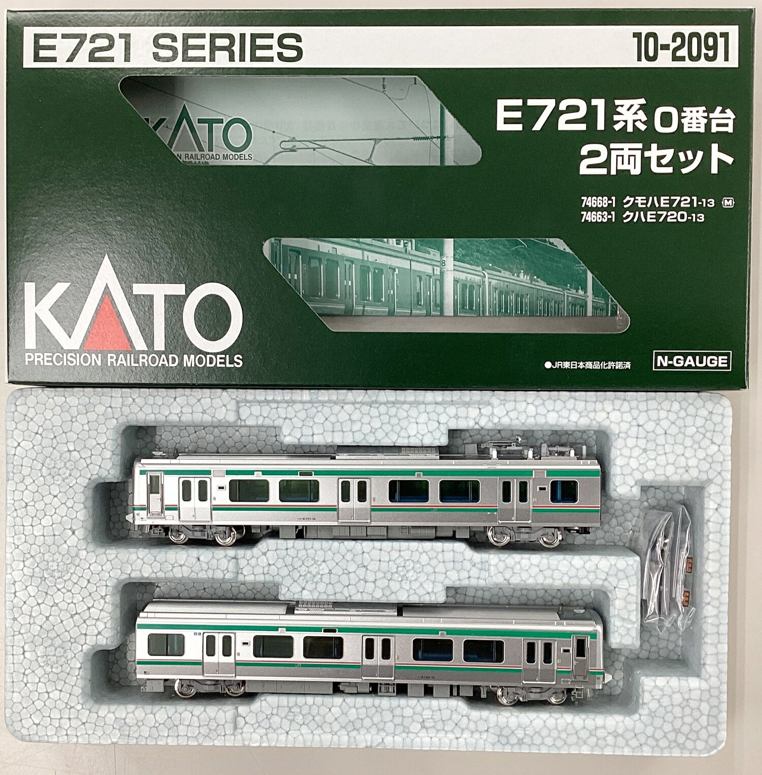 樂天商城 - 【中古】Nゲージ KATO(カトー) 10-2091 E721系0番台 2両セット 【A】