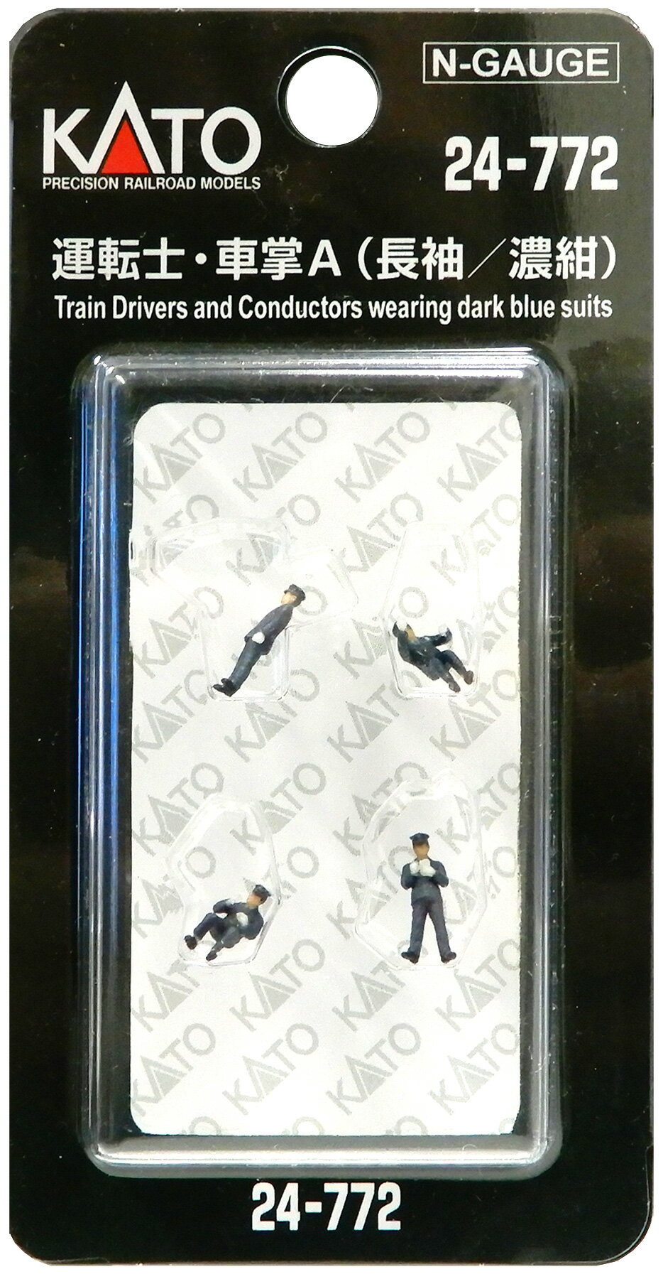 樂天商城 - 【中古】Nゲージ KATO(カトー) 24-772 運転士・車掌A(長袖/濃紺) 【A】