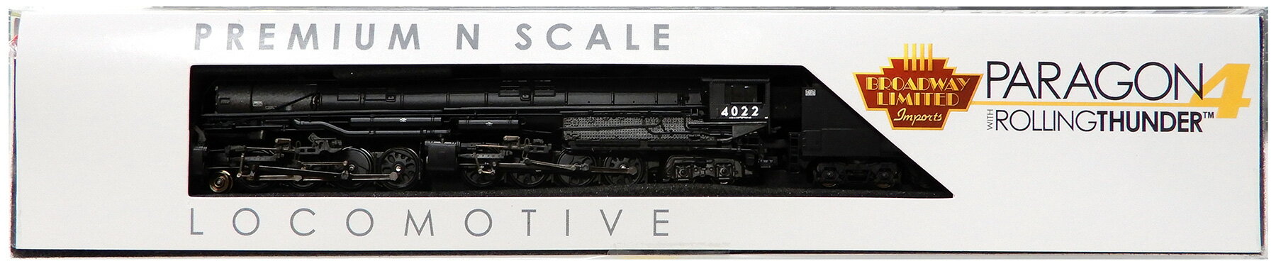 【中古】Nゲージ その他 外国型車両 Broadway Limited 7231 UP Big Boy #4012 Paragon4 Sound/DC/DCC 【A´】 DCCサウンド・動作確認済 / 高周波制御及びパルス制御式・ライト類の常点灯機能を持ったコントローラー等は使用不可