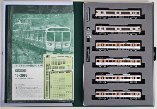 【中古】Nゲージ KATO(カトー) 10-2066 315系3000番台+313系300番台 6両セット 【A´】 スリーブ傷み