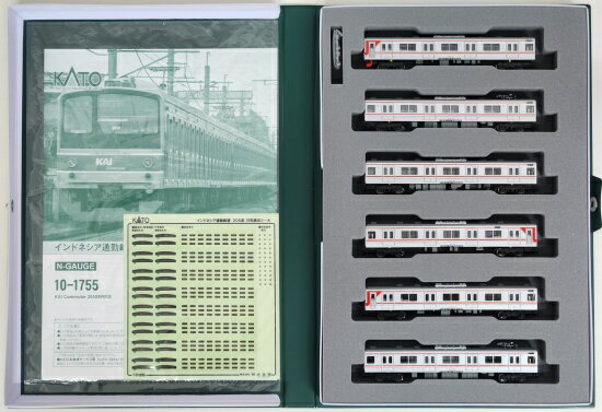 【中古】Nゲージ KATO(カトー) 10-1755 インドネシア通勤鉄道 205系 12両セット 【A】