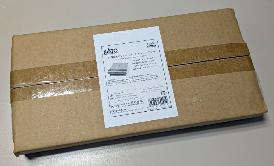 樂天商城 - 【中古】Nゲージ KATO(カトー) 鉄道模型アクセサリー 24-054 T-TRAK モジュールボードキット シングル 【A´】 未開封、外箱いたみ