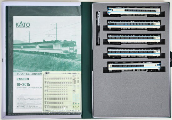 【中古】Nゲージ KATO(カトー) 10-2015 キハ181系 JR四国色 5両セット 【A】