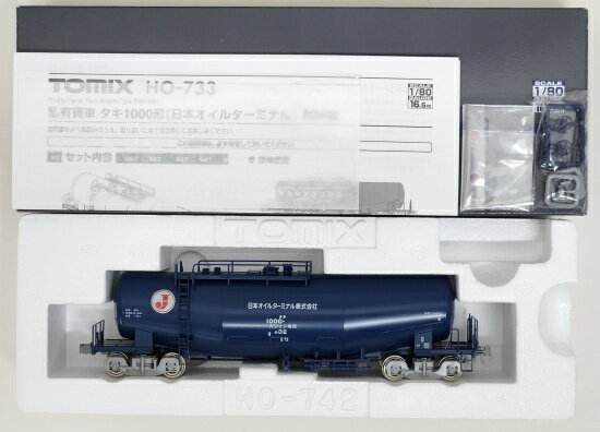 樂天商城 - 【中古】HOゲージ TOMIX(トミックス) HO-733 私有貨車 タキ1000形(日本オイルターミナル) 【A】
