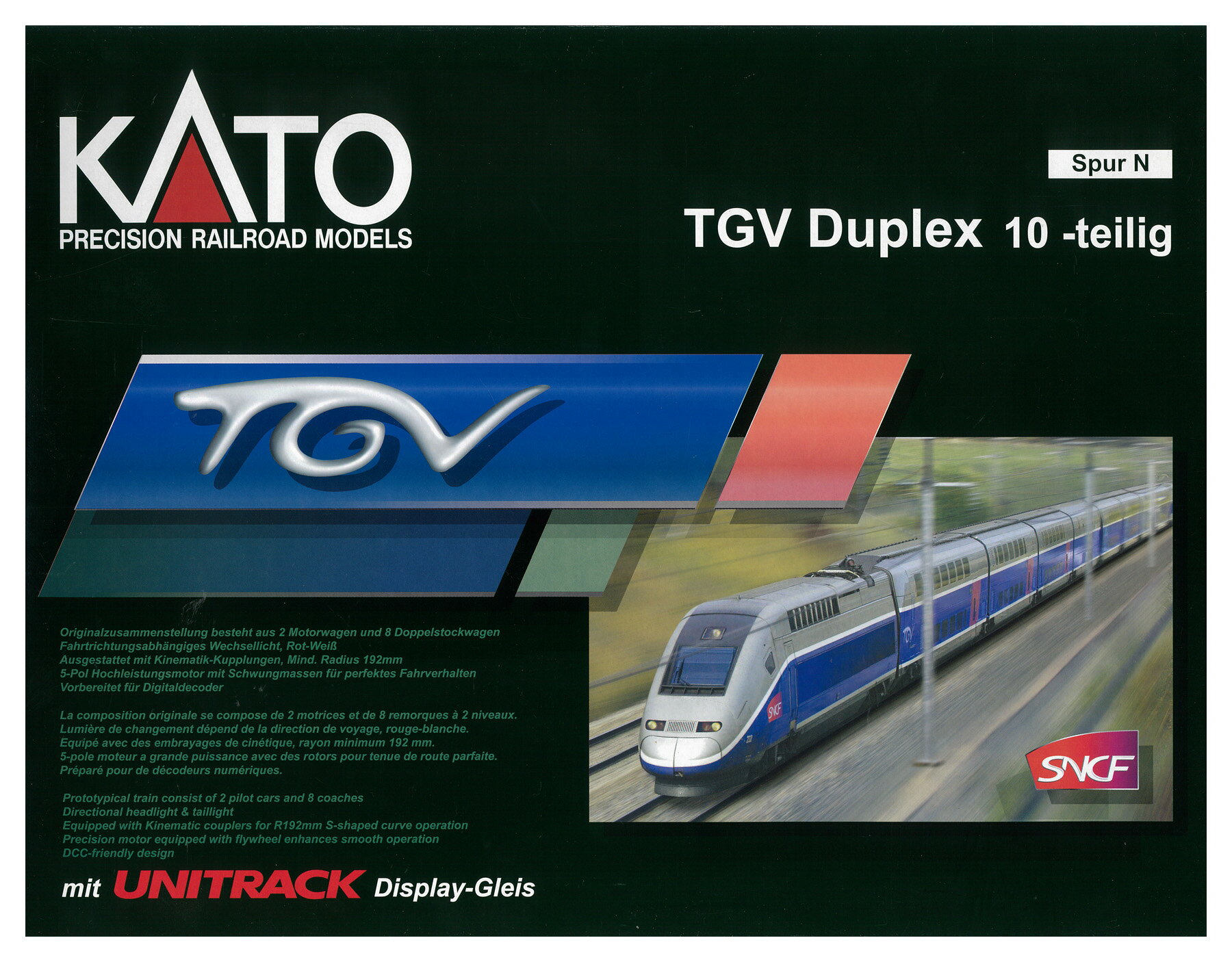 楽天市場】KATO TGV Duplex 10両セットの通販