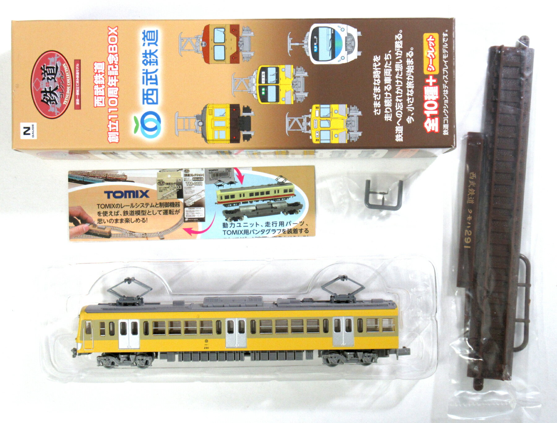 Other - 【中古】ジオコレ TOMYTEC(トミーテック) (K645) 鉄道コレクション 西武鉄道創立110周年記念BOX 西武鉄道新101系 クモハ291 【A´】 外箱傷み 微細な塗装ムラはご容赦下さい。