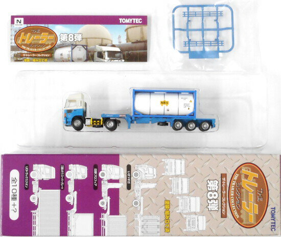 【中古】ジオコレ TOMYTEC(トミーテック) (S08) ザ トレーラーコレクション 第8弾 シークレット 日野プロフィア 日陸(ISOタンクコンテナ 旧NRSロゴ) 【A】 メーカー出荷時の塗装ムラ等はご容赦下さい