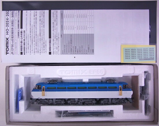 【中古】HOゲージ TOMIX(トミックス) HO-2024 JR EF66-100形電気機関車 (前期型) 【A´】 外箱傷み