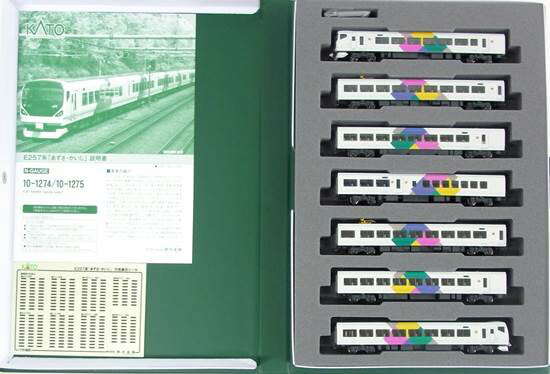 樂天商城 - 【中古】Nゲージ KATO(カトー) 10-1274 E257系「あずさ・かいじ」7両基本セット 2019年ロット 【A´】 説明書折れ、スリーブ傷み