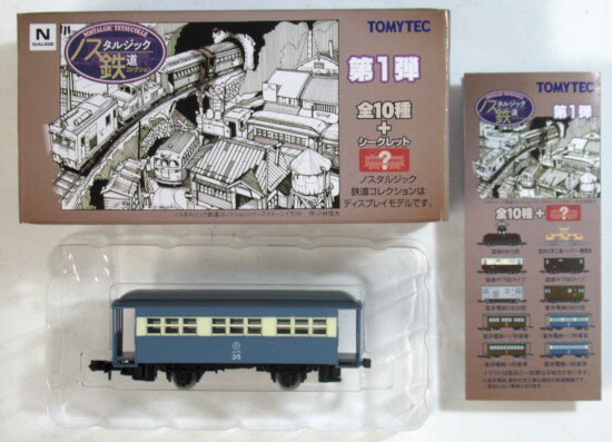 【中古】ジオコレ TOMYTEC(トミーテック) (ノ008) ノスタルジック鉄道コレクション 第1弾 富井電鉄 ハフ35 【A´】 外箱かなり傷み 微細な塗装ムラはご容赦下さい。