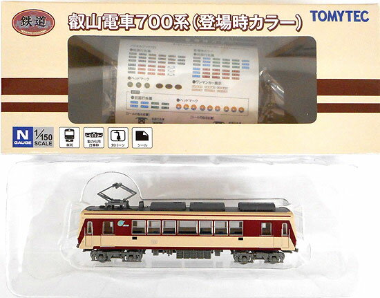 乐天商城 - 【中古】ジオコレ TOMYTEC(トミーテック) (1582A) 鉄道コレクション 叡山電車700系 724号車(登場時カラー) 【A´】 外箱軽い傷み/メーカー出荷時の塗装ムラ等はご容赦下さい