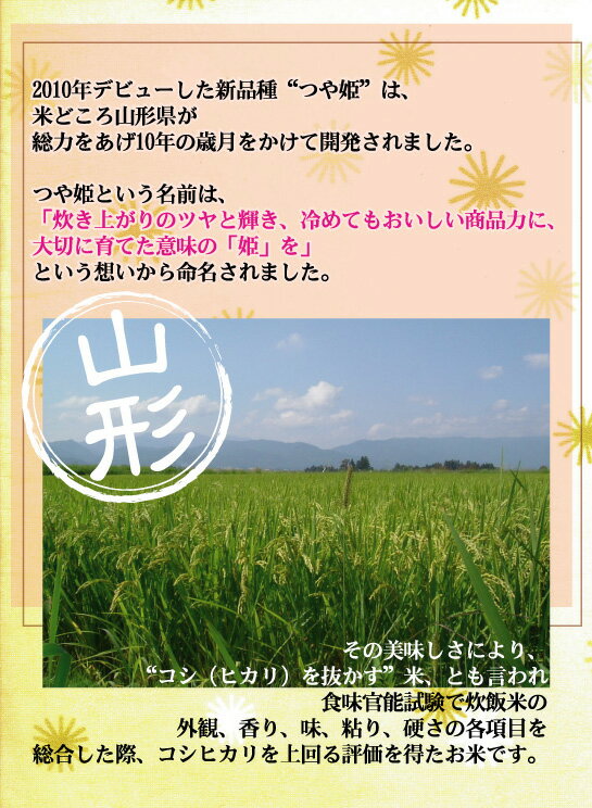 【無洗米＋ハンドクリームのセット】令和3年産 無洗米 特別栽培米 山形県産 つや姫 10kg(5kg×2袋) ＋brantears ライスブラン セラムイン ハンドクリーム 40g×1本【送料無料】 [北海道沖縄へは別途送料760円]