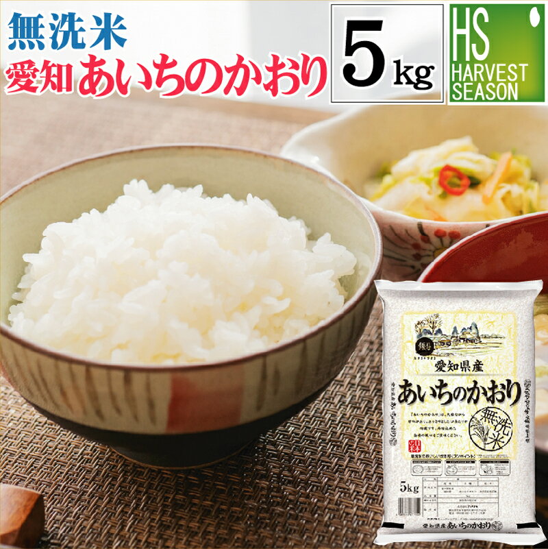 【愛知応援企画30％OFFクーポン】【数量限定】無洗米 愛知県産あいちのかおり 5kg 令和元年産【送料無料】Shop Of The Year 米ジャンル大賞[北海道沖縄へは別途送料760円]【コンビニ受取 コンビニ決済 後払い 可】