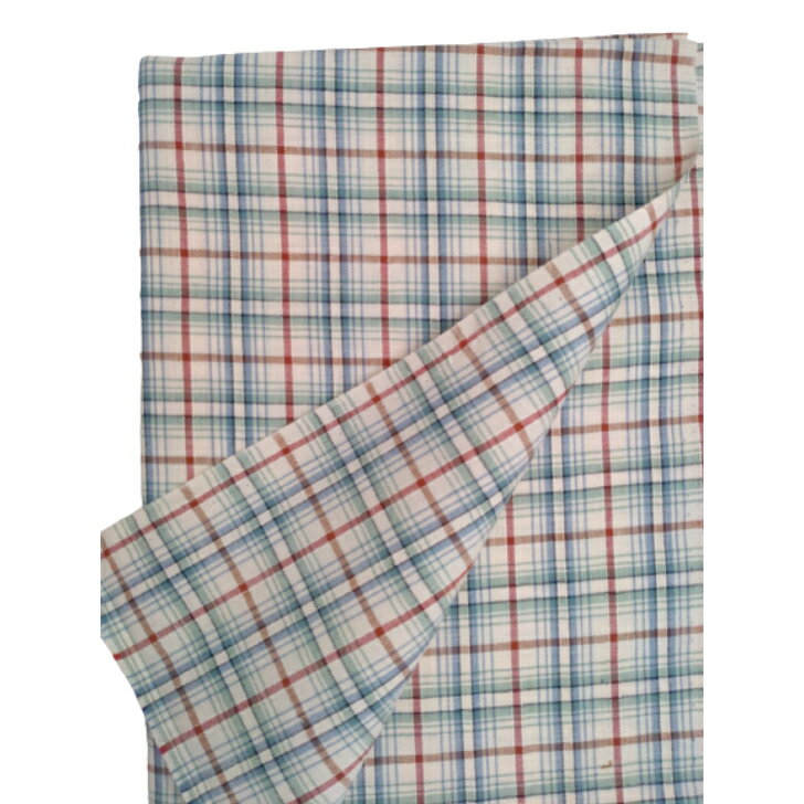 Rakuten - 【日本製】レトロ 色柄 生地 綿100％ 200cm×112cm スモールチェック