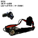 【送料無料!】【アイガーツール】3Wズーム付きLEDヘッドライト ケース付 全長580mm LEDφ30mm 120ルーメン 強・弱・点滅の3段切替可能! No.8212::hst:04【北海道・沖縄県お届け不可】(一部地域配送を除く)