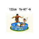 【数量限定】 ウォールプール(壁プール) 122cmタイプ 広げて水を入れるだけで簡単プール♪ ガーデンプール ※アウトレット理由:箱に変色・傷がある場合が御座います。 新品未開封です ::::hst:04(3)