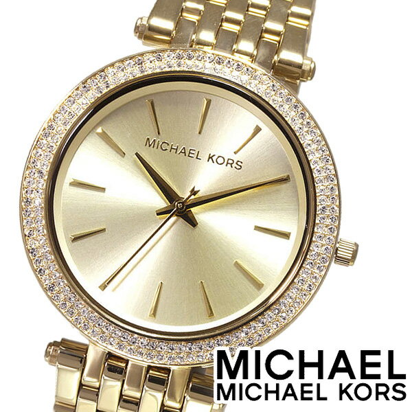 マイケルコース マイケルコース 時計 michaelkors 腕時計 マイケル コース 時計 michael kors マイケルコース 腕時計 MICHAEL KORS マイケルコース時計 マイケルコース腕時計 レディース ゴールド MK3191 新作 人気 クリスタル ゴールド ブランド プレゼント ギフト