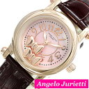 アンジェロジュリエッティ 腕時計 Angelo Jurietti 時計 Angel 腕時計 レディース AJ4051-PGPK-BR レディース腕時計 …