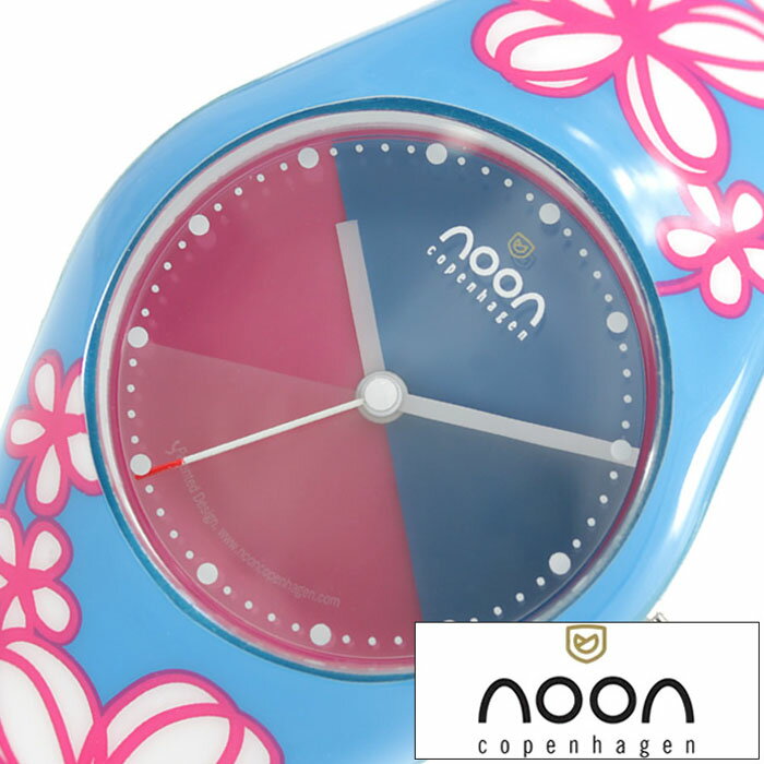 ヌーンコペンハーゲン 腕時計 noon copenhagen 時計 レディース メンズ ブルー ピンク NOON-01-058 北欧 薄型 軽量 防水 人気 プレゼント ギフト 新生活 母の日 父の日 プレゼント