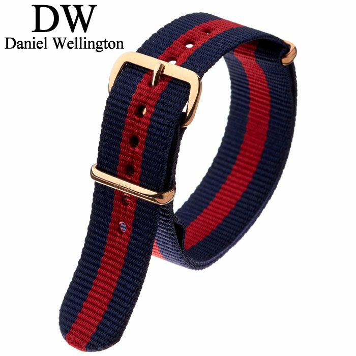 ダニエルウェリントン ベルト DanielWellington 替えベルト ダニエル ウェリントン 腕時計 ダニエル ウエリントン 時計 バンド ストラップ ナイロン NATO ベルト ローズゴールド シルバー ナトー メンズ レディース [ プレゼント ギフト 新生活 ]