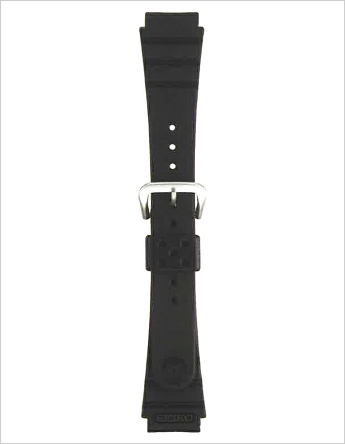 腕時計専門店ハイブリッドスタイルのセイコー 替えベルト SEIKO 腕時計 ベルト交換 ウレタン カン幅： 19mm メンズ レディース DAL3BP 腕時計用バンド 純正 ダイバーバンド プレゼント ギフト 旅行 観光 遠足プレゼント｜アングル2