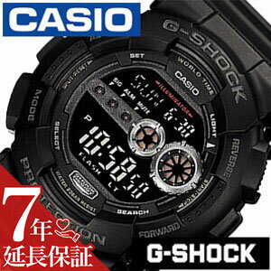 [当日出荷] 【延長保証対象】カシオ 腕時計 CASIO 時計 Gショック G-SHOCK Gショック gshock時計 gshock腕時計 メンズ GD-100-1BJF ブラック デジタル 液晶 防水 オール ブラック シルバー レッド プレゼント ギフト 新生活 新社会人 バレンタイン