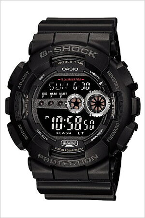 [当日出荷] 【延長保証対象】カシオ 腕時計 CASIO 時計 Gショック G-SHOCK Gショック gshock時計 gshock腕時計 メンズ GD-100-1BJF ブラック デジタル 液晶 防水 オール ブラック シルバー レッド プレゼント ギフト 新生活 新社会人 バレンタイン