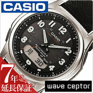 ウェーブセプター [正規品]カシオ腕時計 CASIO時計 カシオ 時計 ウェーブセプター wave ceptor メンズ ブラック WVA-M630B-1AJF アナデジ デジタル タフ ソーラー 電波 時計 液晶 防水 シルバー グレー プレゼント ギフト 新生活 新社会人