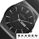 スカーゲン SKAGEN 腕時計 時計 メンズ ブラック SKW6006 人気 新作 ブランド 防水 ステンレス ベルト フォーマル 彼氏 旦那 夫 息子 プレ...