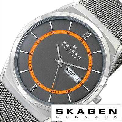 スカーゲン SKAGEN 腕時計 時計 メンズ グレー SKW6007 人気 新作 ブランド 防水 ステンレス ベルト シルバー フォーマル 彼氏 旦那 夫 息子 プレゼント ギフト