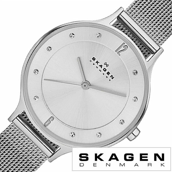 スカーゲン SKAGEN 腕時計 スカーゲン 時計 SKAGEN 時計 スカーゲン 腕時計 ア二タ Anita レディース シルバー SKW2149 人気 新作 流行 ブランド 防水 メタル ベルト シンプル 薄型 北欧 アニータ クリスタル プレゼント ギフト 新社会人 母の日 父の日 旅行 観光 遠足