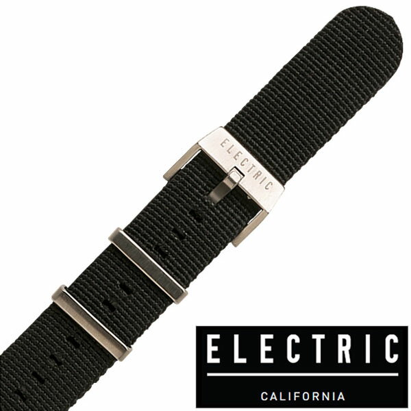 エレクトリック 腕時計 ELECTRIC 時計 エレクトリック 時計 ELECTRIC 腕時計 エレクトリック ベルト 22MM NYLON WATCH STRAP メンズ レディース 22NS-NY-BK 替えベルト 付け替え 交換 ベルト 腕時計 ポリエステル ミリタリー ストラップ バンド プレゼント ギフト 母の日