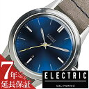 【10%OFF 3344円引】エレクトリック 腕時計 ELECTRIC 時計 キャロウェイ レザー CARROWAY LEATHER メンズ レディース ブルー CWL-BLGY 革レザー グレー サーフ マリンスポーツ 防水