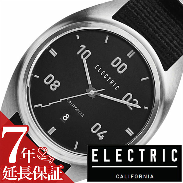 [延長保証対象]エレクトリック 腕時計 ELECTRIC 時計 エレクトリック 時計 ELECTRIC 腕時計 OW01 NATO メンズ レディース ブラック OW1N1-BK 正規品 新作 ブランド トレンド ナイロン シルバー サーフ サーフィン マリンスポーツ 防水 プレゼント ギフト 新社会人