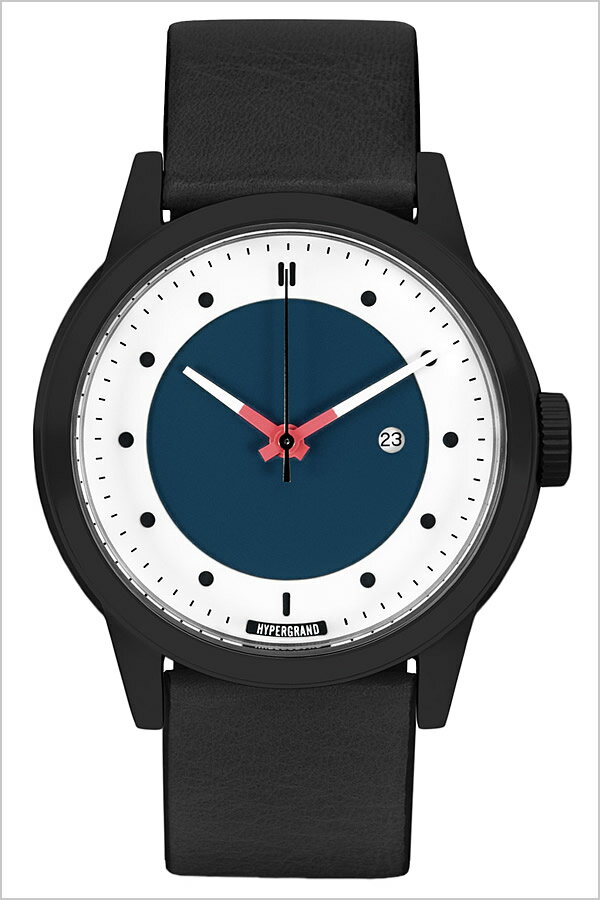 数量限定 ハイパー グランド 時計 HYPER GRAND 腕時計 マーベリック シリーズ クラシック レザー MAVERICK CLASSIC LEATHER メンズ レディース CW3H4BLUBLK 人気 ブランド ベルト 革 ブラック ブルー 北欧 ギフト