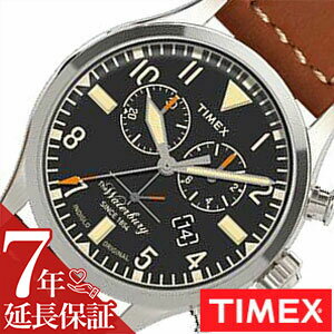 [当日出荷] 【延長保証対象】タイメックス 腕時計 TIMEX 時計 ウォーターベリー レッドウィング メンズ ブラック TW2P84300 [ 革 ベルト 日本 先行 モデル レッド ウィング レザー クロノ ブラウン シルバー ] [ プレゼント ギフト 新生活 ]