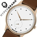 【48%OFF 11660円引】ハイパーグランド 腕時計 HYPERGRAND 時計 ハイパー グランド HYPER GRAND シグネチャー クラシックレザー SIGNATURE CLASSIC LEATHER メンズ レディース ホワイト CWSGRWBRW カジュアル ファッション