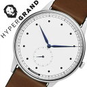 【48%OFF 11660円引】ハイパーグランド 腕時計 HYPERGRAND 時計 ハイパー グランド HYPER GRAND シグネチャー クラシックレザー SIGNATURE CLASSIC LEATHER メンズ レディース ホワイト CWSGSWBRW カジュアル ファッション