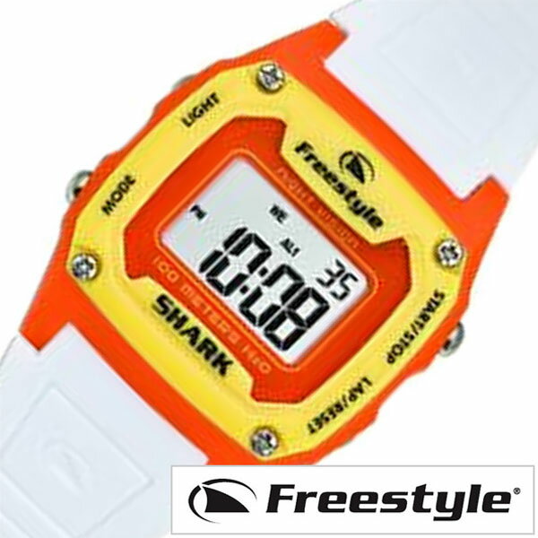 フリースタイル 腕時計 FreeStyle 時計 フリー スタイル Free Style シャーククラシック ミッド SHARK CLASSIC MID レディース グレー FS80990 正規品 防水 サーフィン サーファー マリン ウォーター スポーツ ホワイト オレンジ プレゼント ギフト